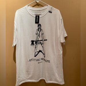 Hot Topic BeeboSloth Attitude Problems Size Large Short Sleeve T Shirt N…